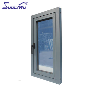 Superwu Factory Direct Sales American Standard Outswing Aluminum Windows