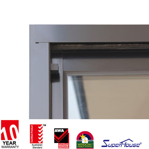 Superhouse Australian Standard Aluminum Horizontal Sliding Door With Recessed Handle