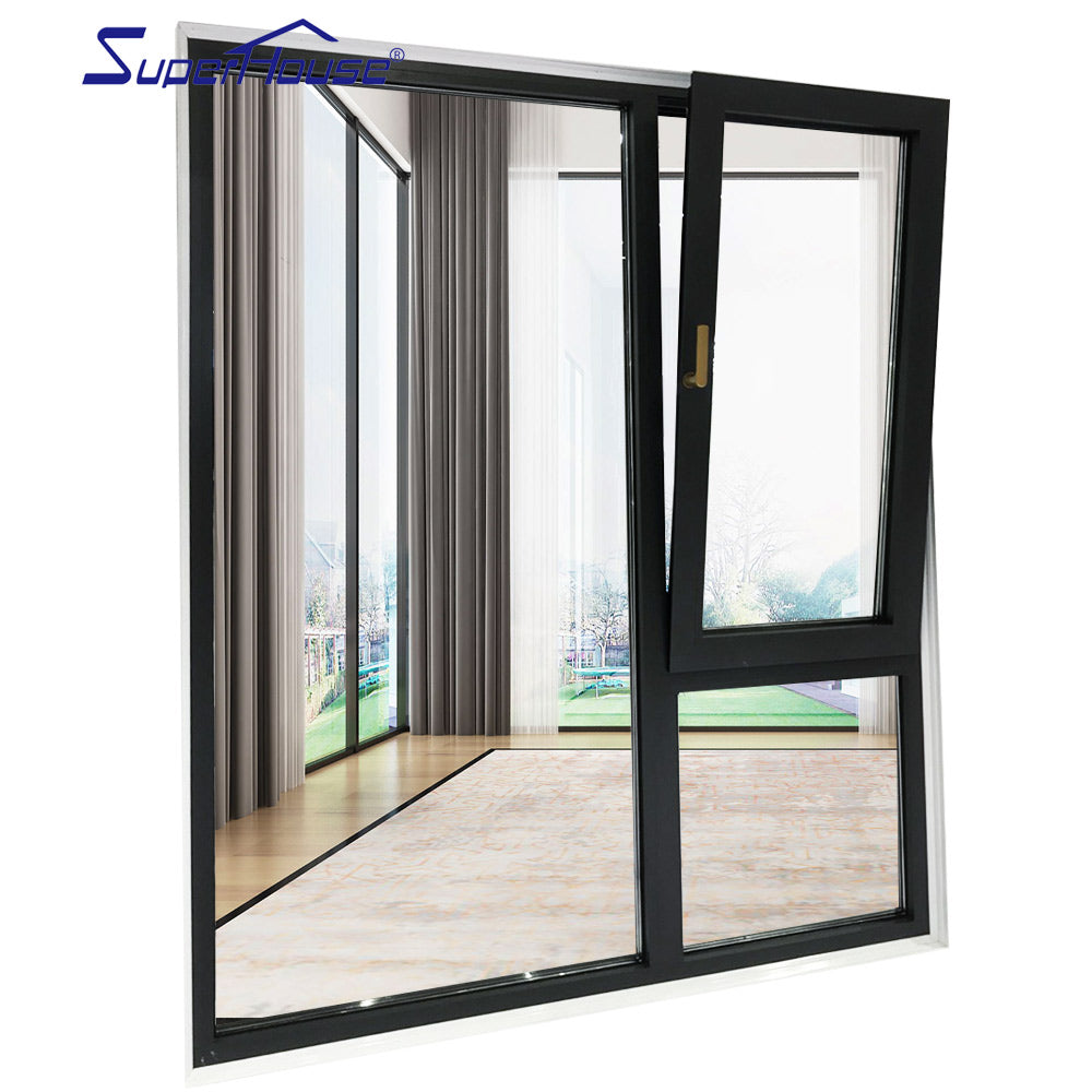 Superhouse Australia standard AS2047 high quality double glass pictures aluminum window and door