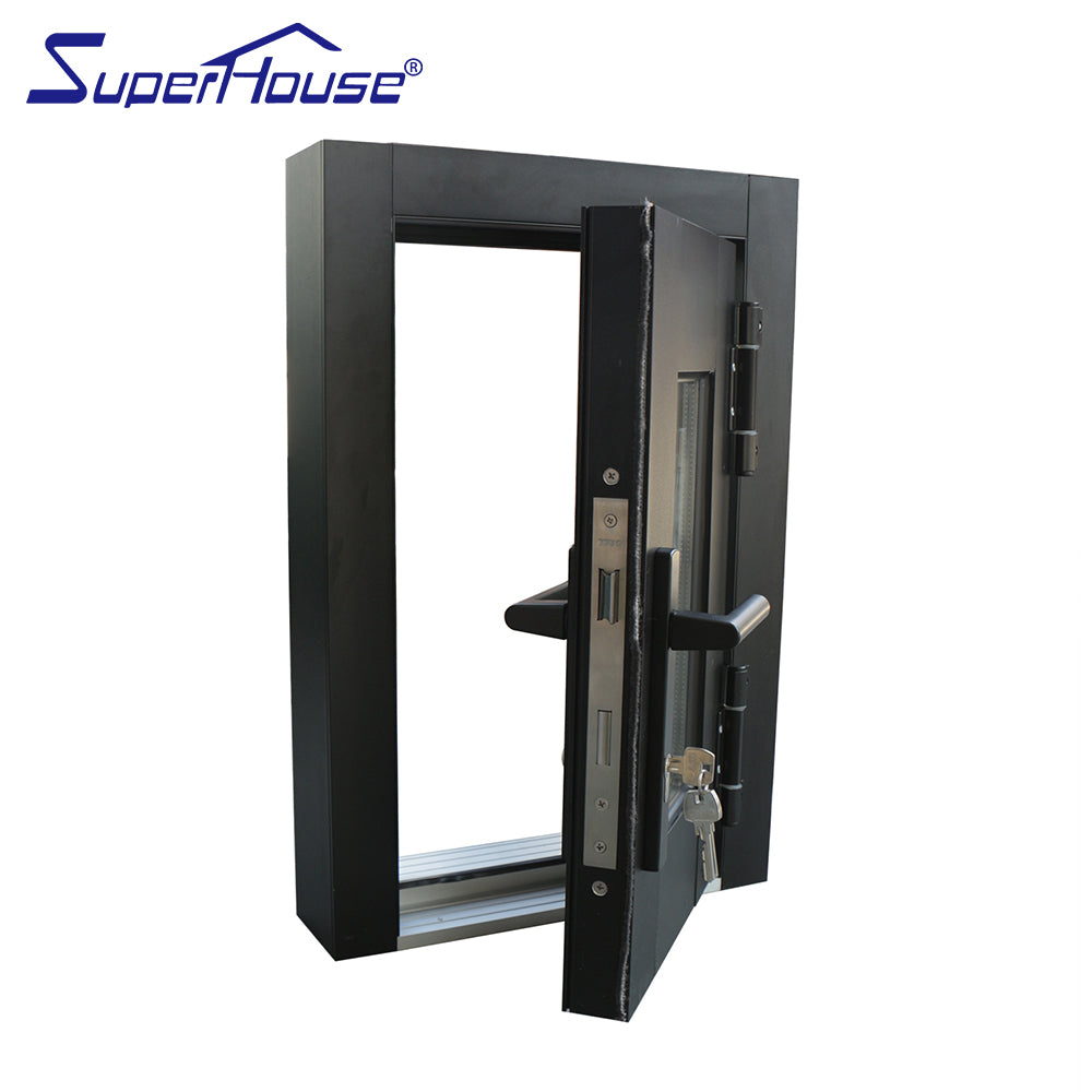 Superhouse Australia and North market standard double glass aluminum mini french doors