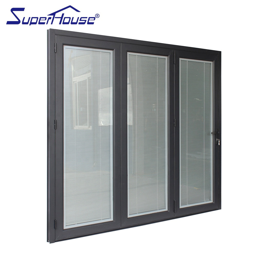 Superhouse North America standard aluminum glass folding door