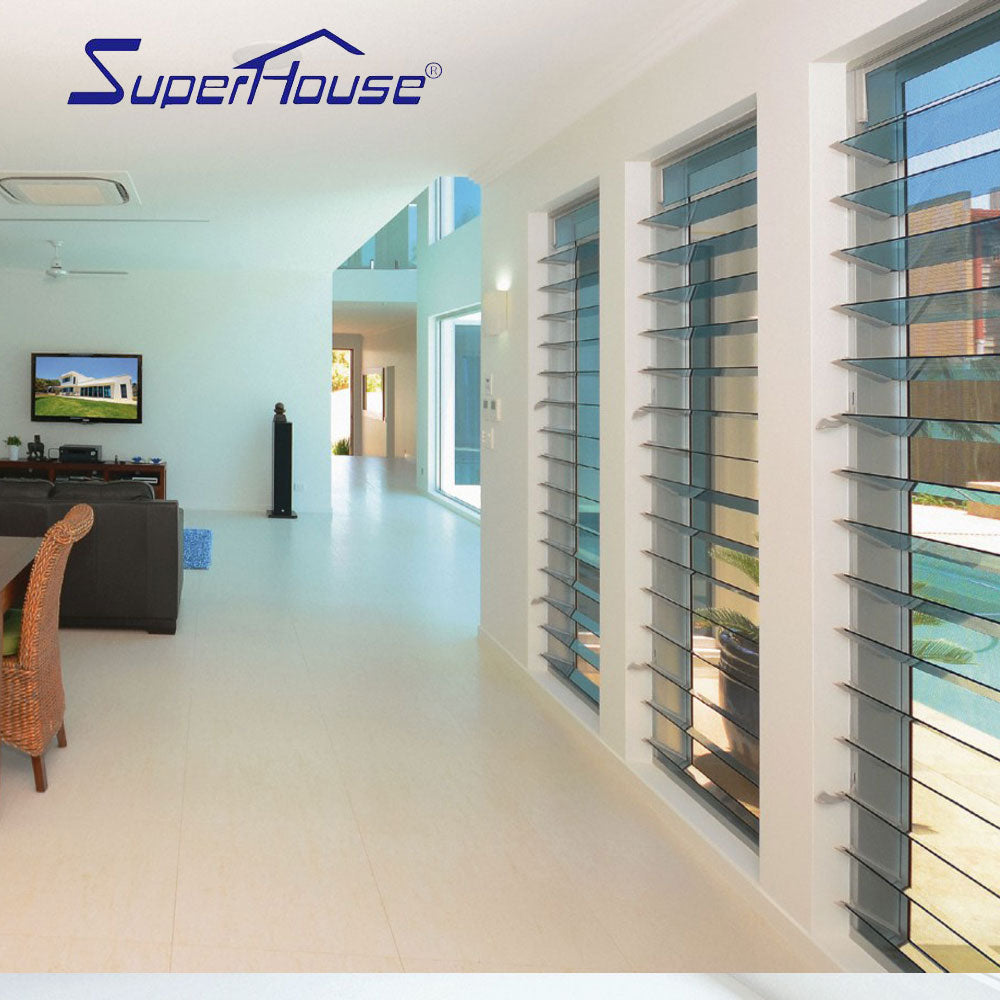 Superhouse Superhouse brand wholesales Australia standard adjustable glass louvre window