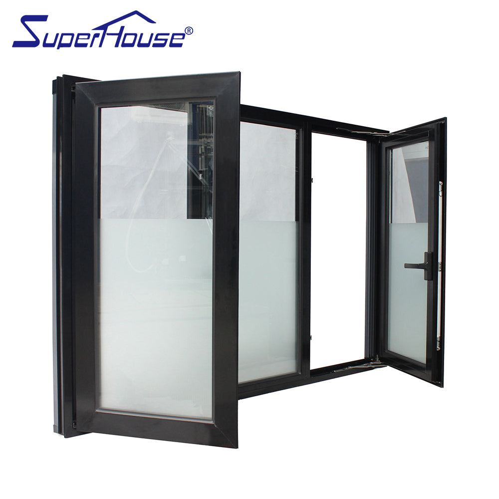 Superhouse wholesale aluminum double aluminum casement window for sell