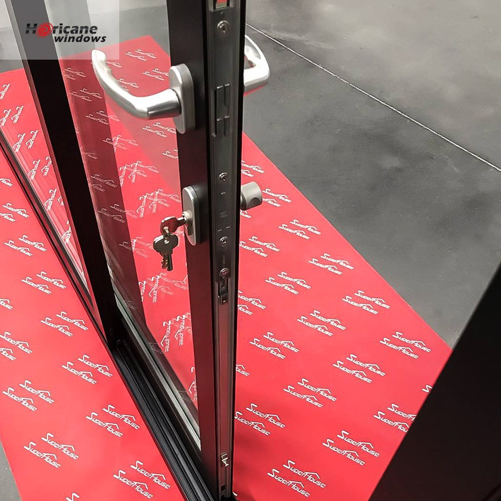 Superhouse Modern security luxury aluminum exterior sliding doors