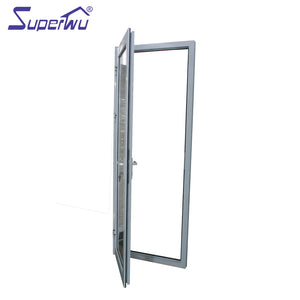 Superwu Wholesale Luxury aluminum swing french Entry Doors