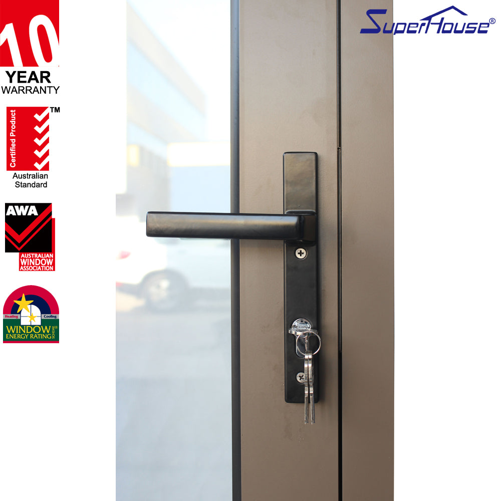 Superhouse American Entry Door With Continuous Anti-Thief Hinges