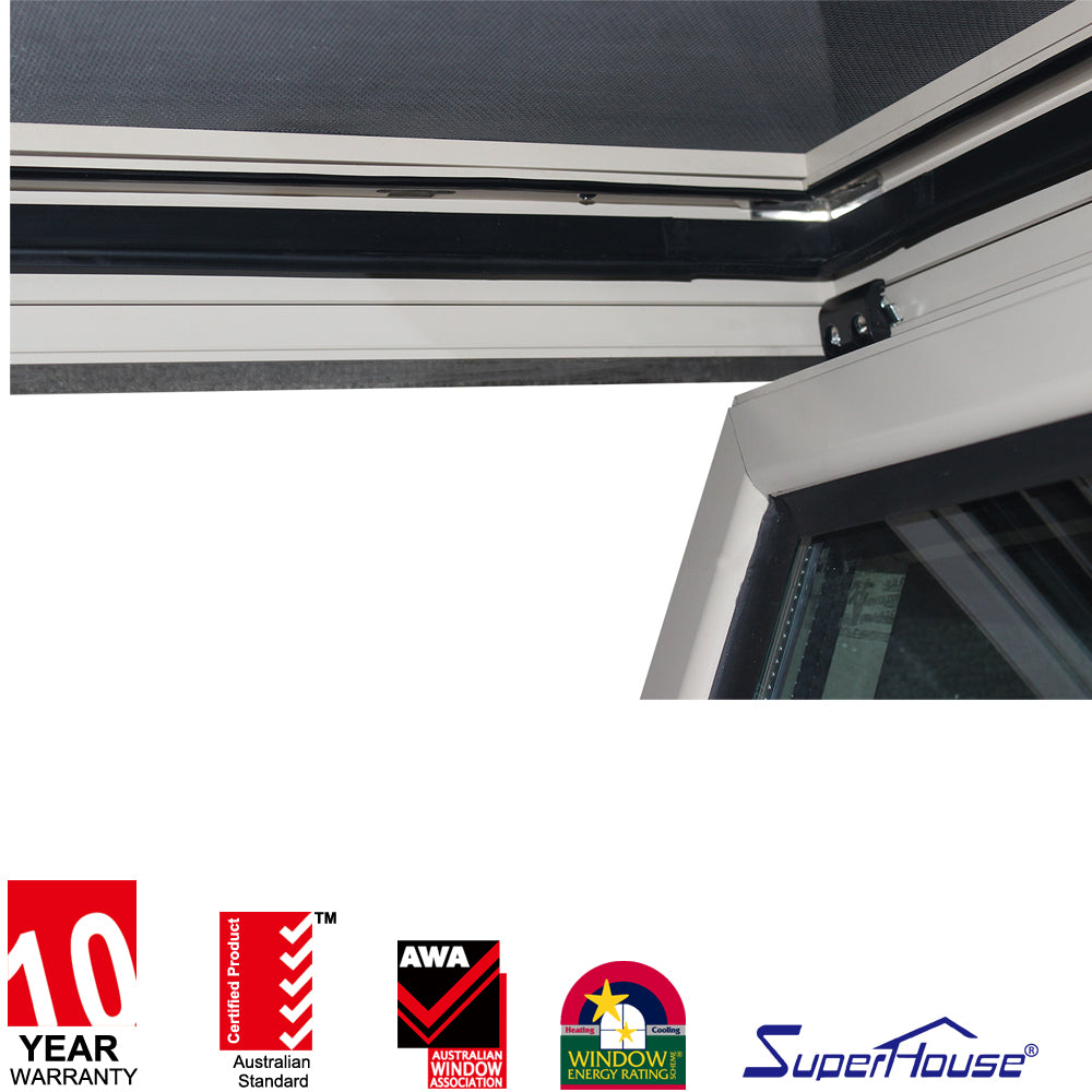 Superhouse Excellent Design European System Tilt&Turn Window With German Hardware