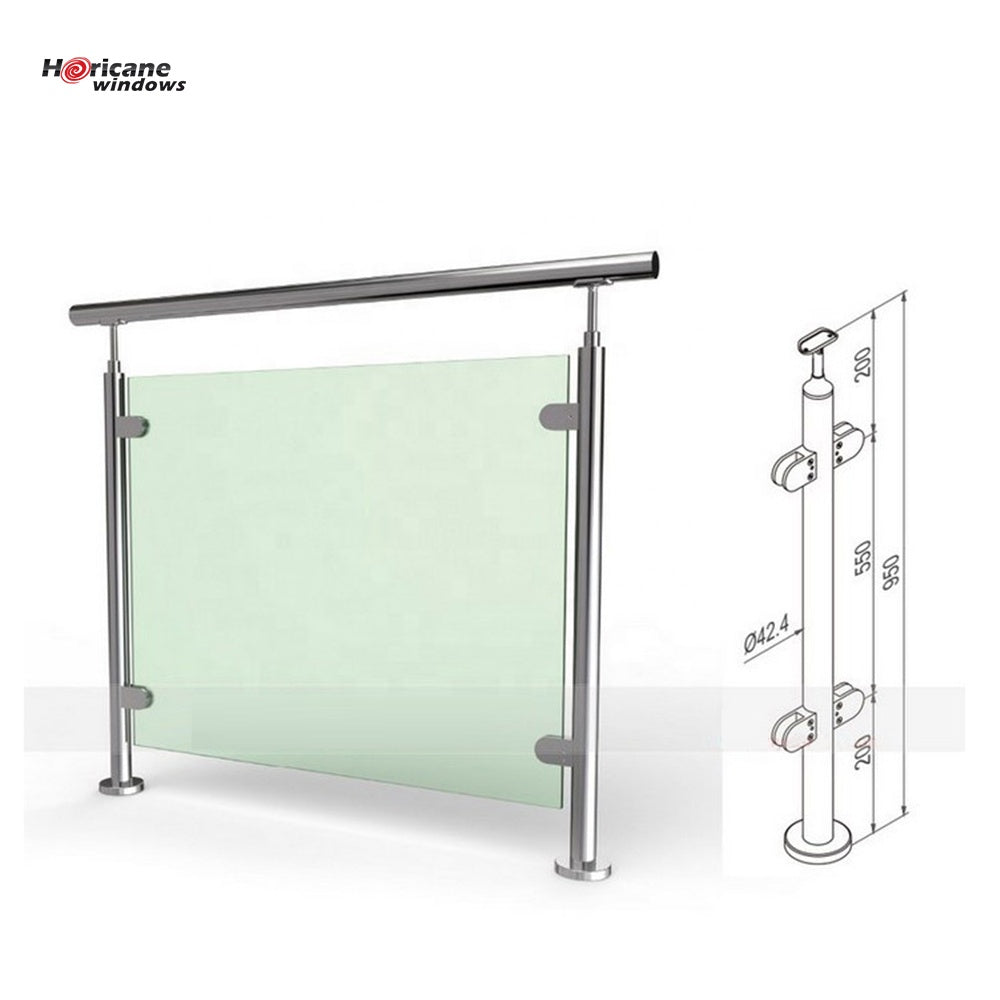 Superhouse Exterior Glass Handrails