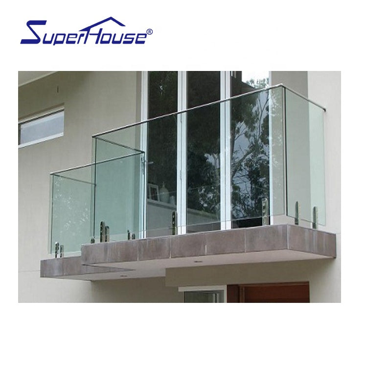 Superhouse Balcony glass handrail balustrade