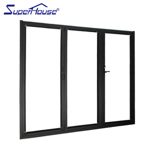 Superhouse AS2047 NFRC AAMA NAFS NOA standard aluminum commercial accordion folding doors