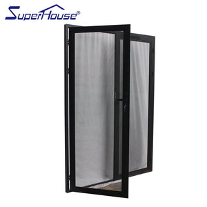 Superhouse Superhouse hot sale high quality double panel aluminium security screen door with lock
