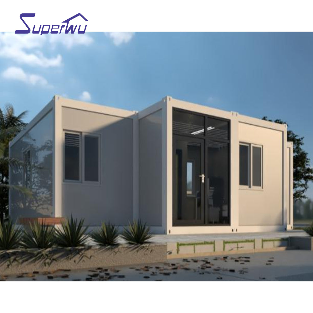 Movable luxury portable 20FT prefab houses customized modular homes high standard prefabricated container house under 100k