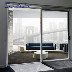 Superhouse Hurricane proof aluminum sliding door 100 psf