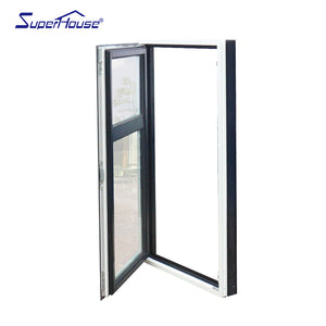 Superhouse USA Standard new design aluminum frame casement window with mosquito net