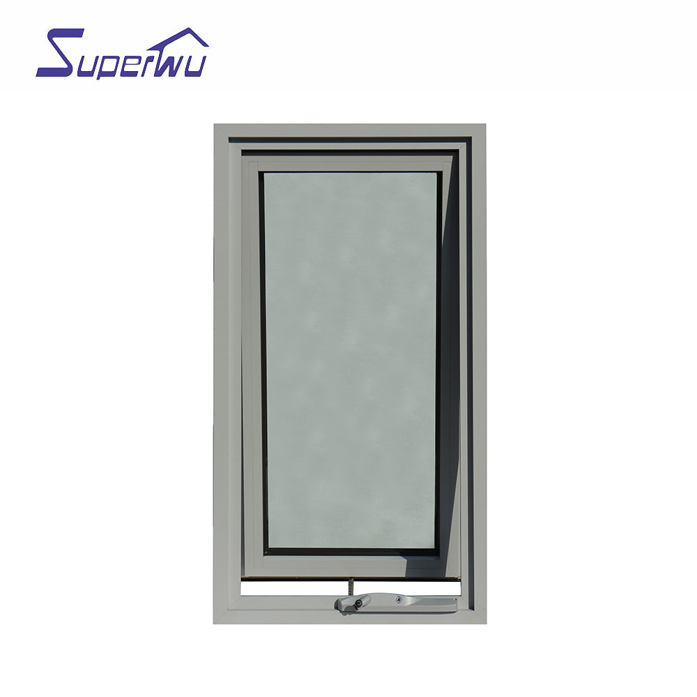 Superwu AS2047 Certificate High-end Supplier Modern Design Aluminum Awning Window