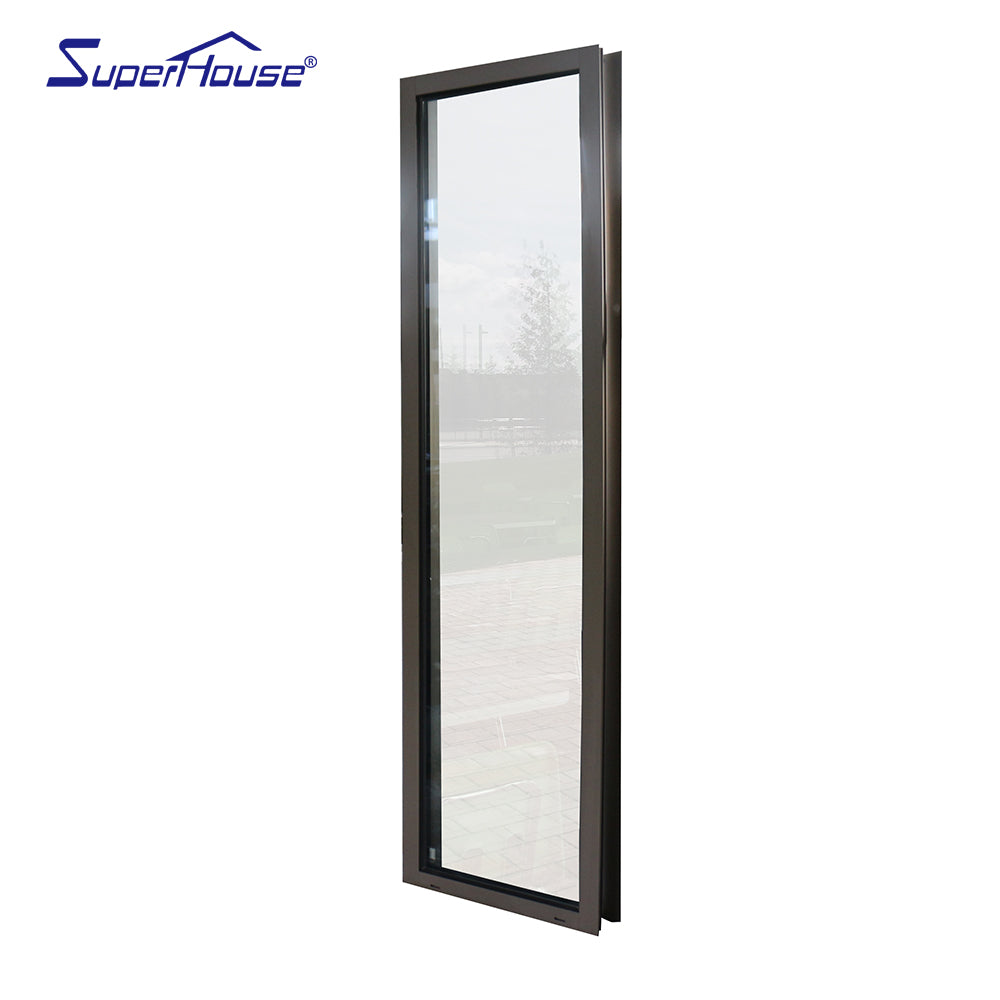 Superhouse High end villa use smart glass fixed window wall curtain wall