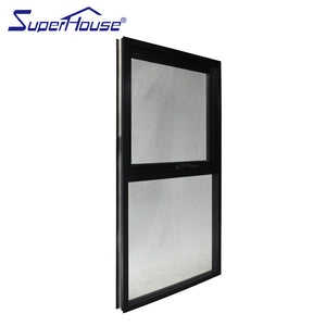 Superwu Australia standard aluminum chain winder awning window design with timber reveals for hotel