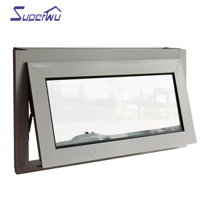 Superwu Australia Standard Matte Black Aluminium Double Glazed Awning Window