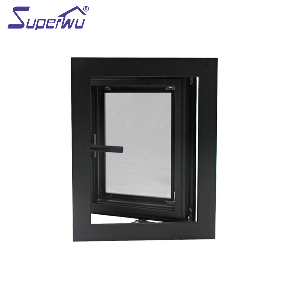 Superwu European style French windows for sale aluminum casement windows best quality