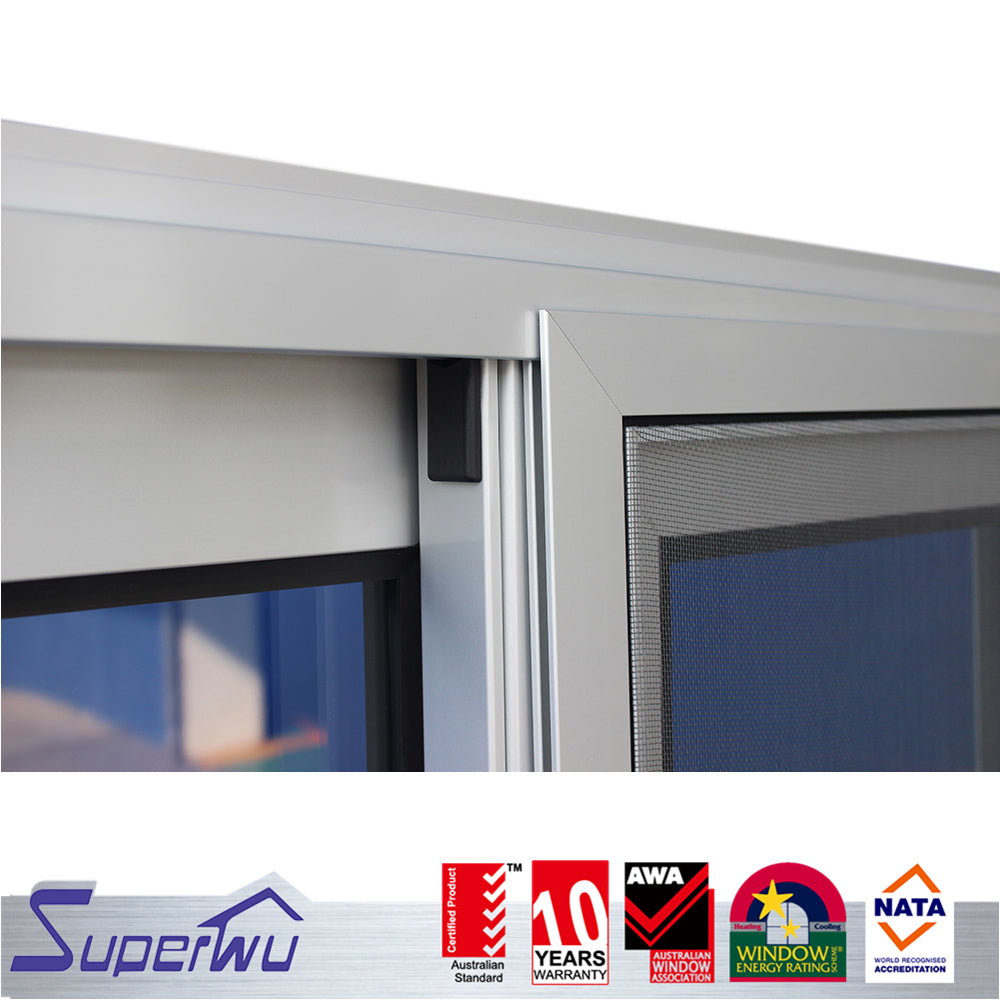 Superwu New products latest design aluminum windows and doors China supplier Aluminium Sliding Window