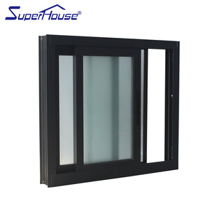 Superhouse Custom unbreakable clear tempered beveled glass sheet for aluminium frame house office sliding window supplier