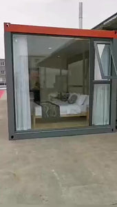 Hurricane Proof Prefab Houses Prefab Container House Prefabricated Small Villa House with one Bedroom under 100k