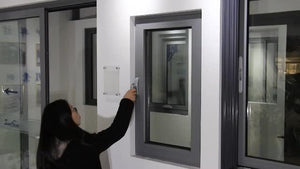 Superhouse Australia AS2047 standard and NOA standard thermal break double glass aluminum tilt turn aluminum window