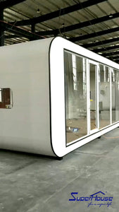 Superhouse prefab house 20ft/40ft  apple house  cabin container house for sale under 50k