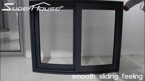 Superwu sliding window pictures residential manufacturers cheap price aluminum windows