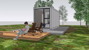 Low Price 2-storey Prefab Container House with  Light Steel Frame under 50k