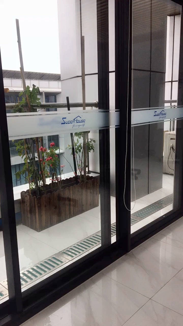 Superhouse China supplier balcony aluminium sliding door