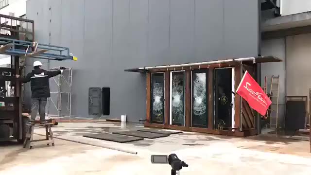 Superhouse Florida hurricane swing hinged casement door