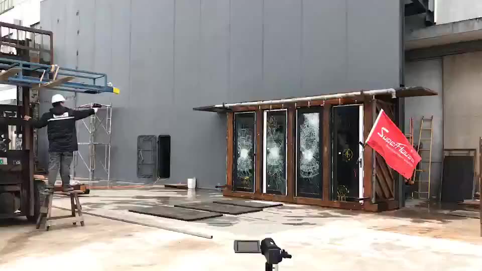 Superhouse Thermal break aluminium sliding window glass