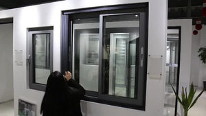 Superhouse New design soundproof industrial windows used office sliding glass window office sliding window