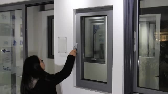 Superhouse EU USA Australia market fire rated aluminum tilt turn window with stainless steel flynet