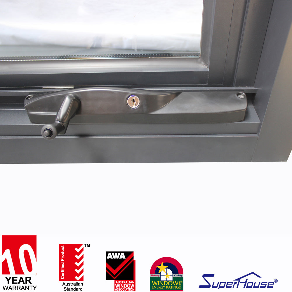 Superhouse Australia standard Aluminum chain winder awning window with Australia Doric hardware