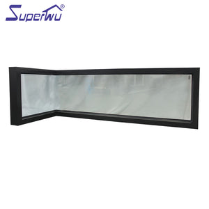 Superhouse Europe Style Grill Bay Window Design with Aluminum Frame