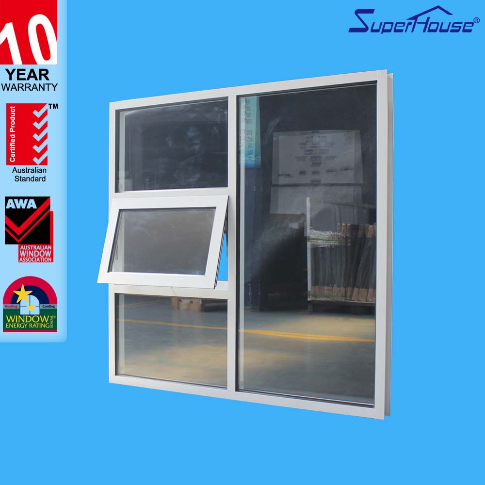 Superhouse Comply with AS2047/NFRC/Florida standard reflective glass chain winder new design aluminum window